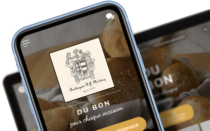 Screenshot Boulangerie Martinez